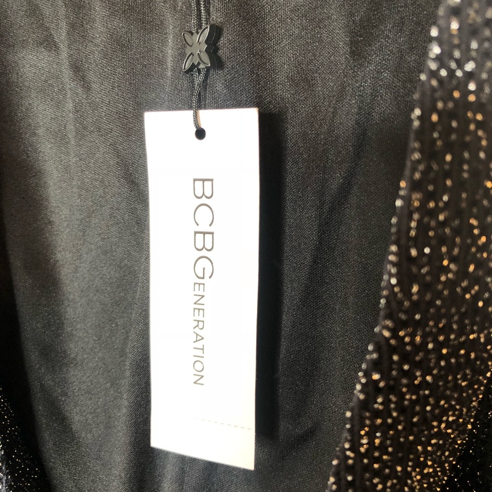 Bcbgeneration Bcbg metallic knit jacket NWT xs - Picture 7 of 8
